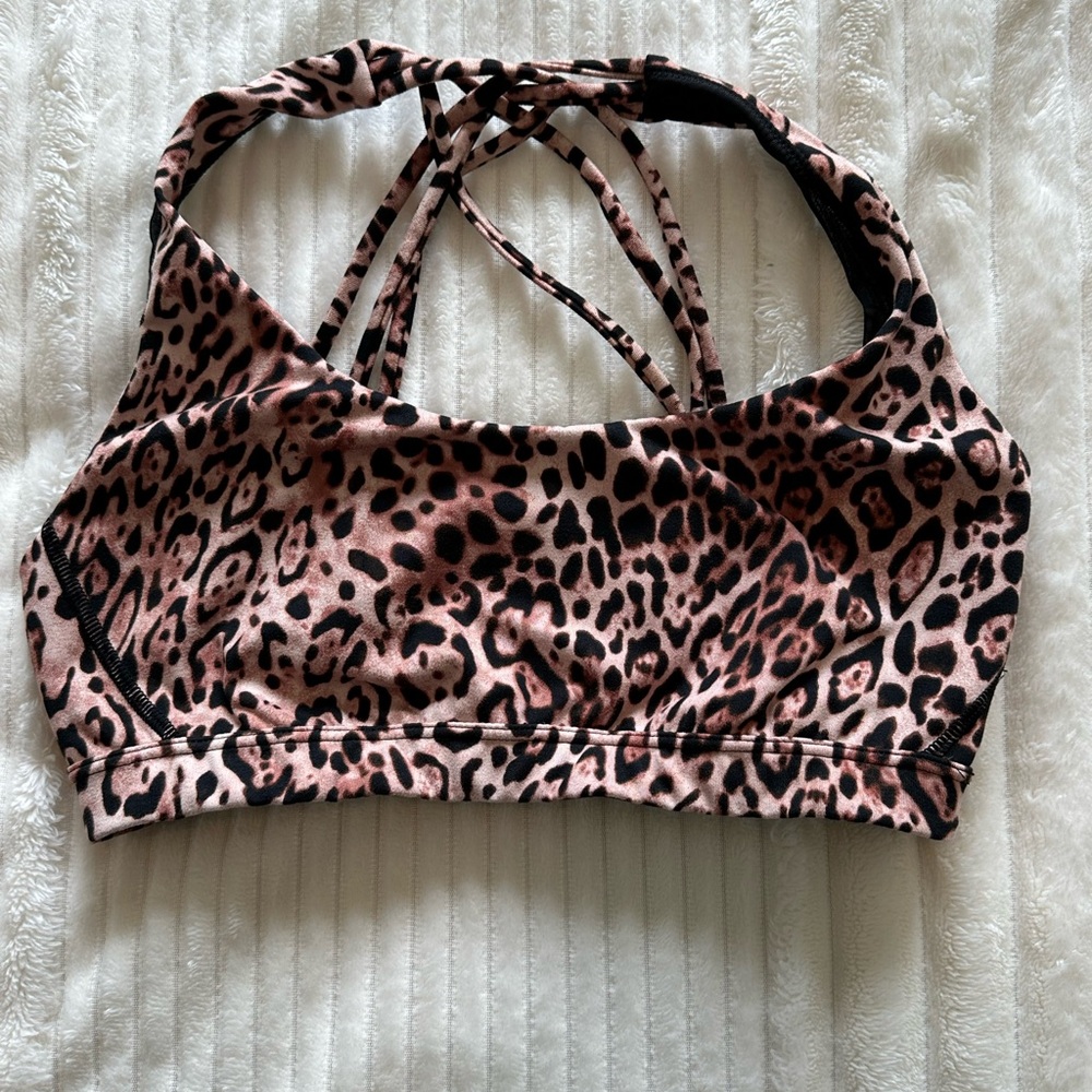Victoria’s Secret Leopard Print Women's Sports Bra